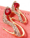 Ladies Crystal Rhinestone Charm Brooch Pins