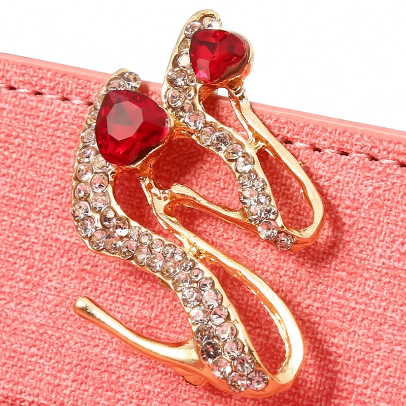 Ladies Crystal Rhinestone Charm Brooch Pins