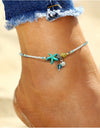 Bohemian Gold Or Silver Butterfly Anklets