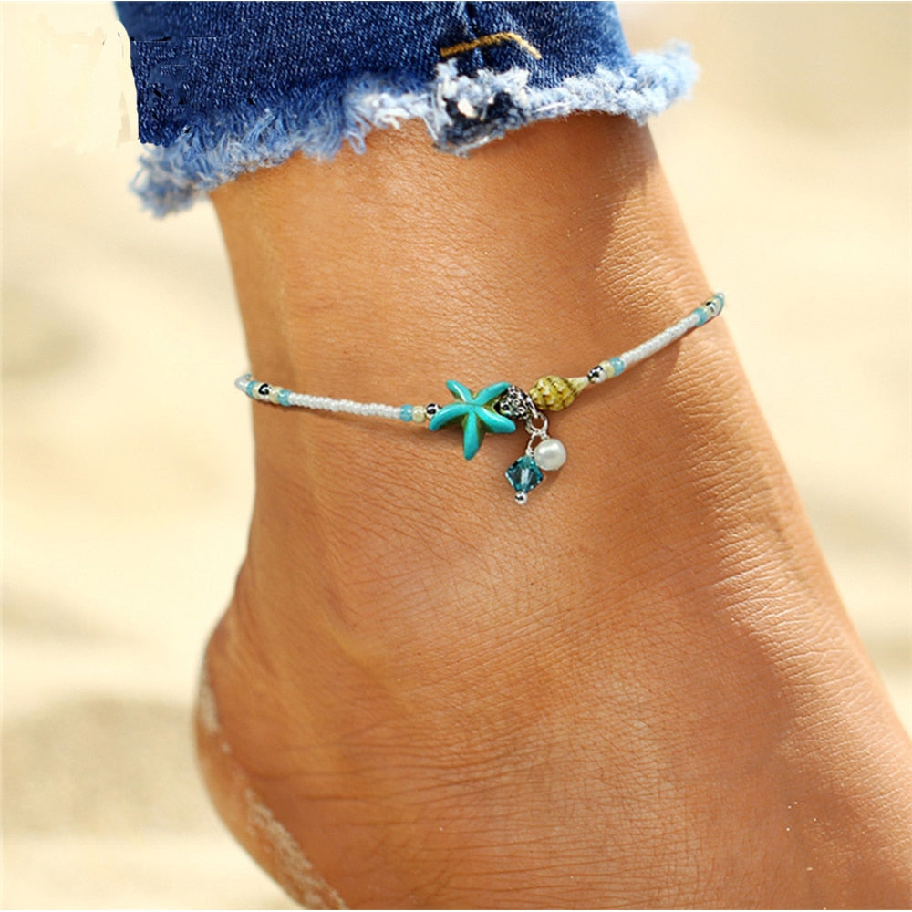 Bohemian Gold Or Silver Butterfly Anklets