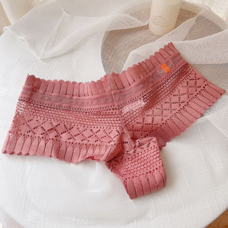 Lace Low-waist Brief Panties