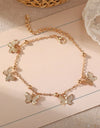 Bohemian Gold Or Silver Butterfly Anklets