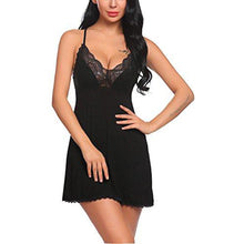 गैलरी व्यूवर में इमेज लोड करें, Mini Lace Floral Nightdress
