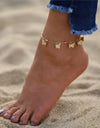 Bohemian Gold Or Silver Butterfly Anklets