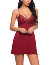 Mini Lace Floral Nightdress