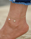 Bohemian Gold Or Silver Butterfly Anklets