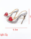 Ladies Crystal Rhinestone Charm Brooch Pins