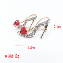 Load image into Gallery viewer, Ladies Crystal Rhinestone Charm Brooch Pins
