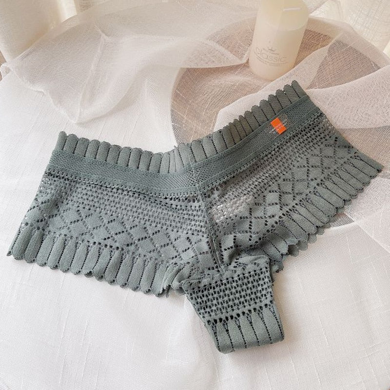 Lace Low-waist Brief Panties