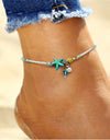 Bohemian Gold Or Silver Butterfly Anklets