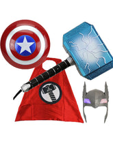 Load image into Gallery viewer, Captain America Shield Plate/ Cloak/Thor Hammer
