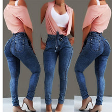 Load image into Gallery viewer, High Quality High Waist Denim  Jeans
