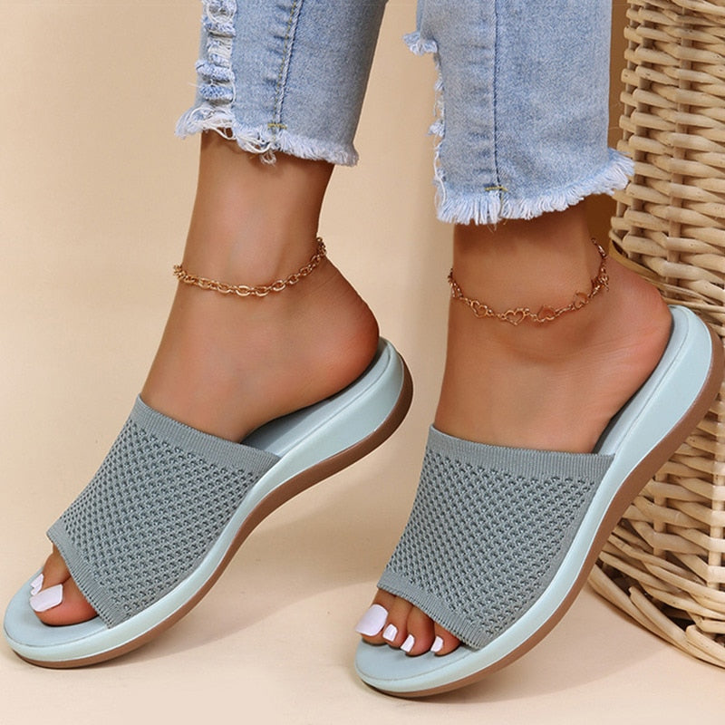 Elastic Casual Indoor/Outdoor Summer Sandals