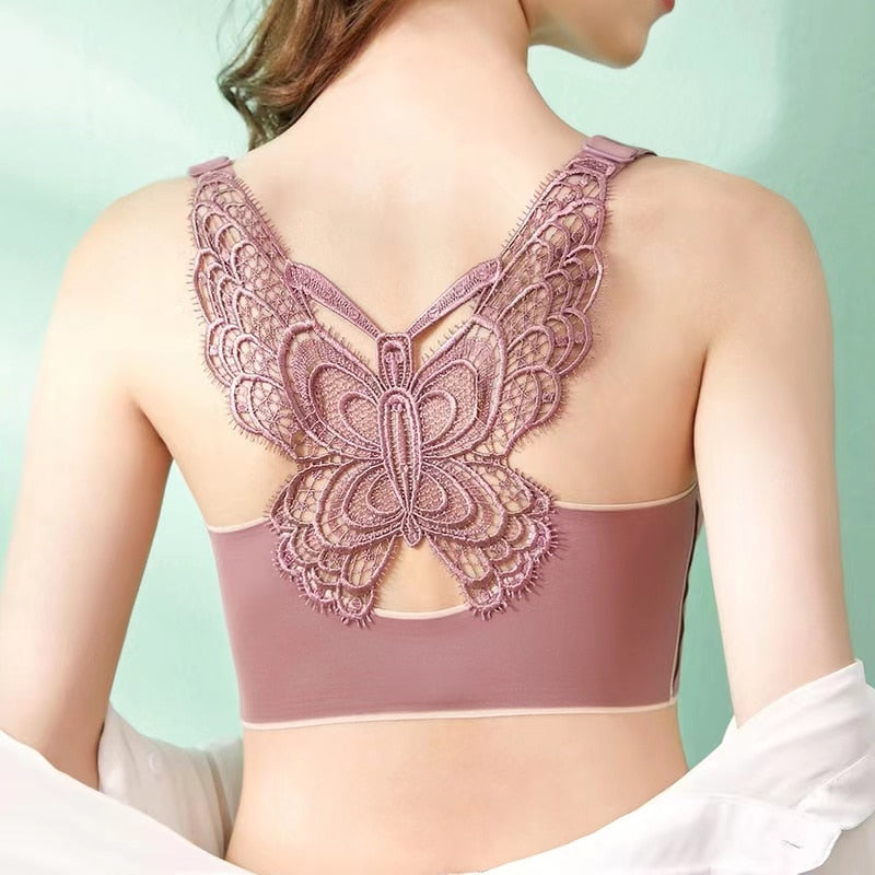 Sexy Butterfly Seamless Sports Bra