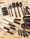 Classic 30-piece Rotating Cutlery Knife Set with Block
