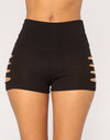 High Waist Push Up Gym Workout Fitness Shorts
