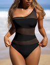 Sexy One Shoulder One Piece Swimsuit