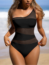 Load image into Gallery viewer, Sexy One Shoulder One Piece Swimsuit
