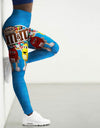 High Waist 3D Cartoon Printed Gym Yoga Leggings