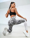 High Waist Leopard Seamless butt-lifting workout leggings