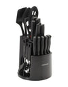Classic 30-piece Rotating Cutlery Knife Set with Block