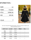 Plus Size Tweed Trench Hooded Coat