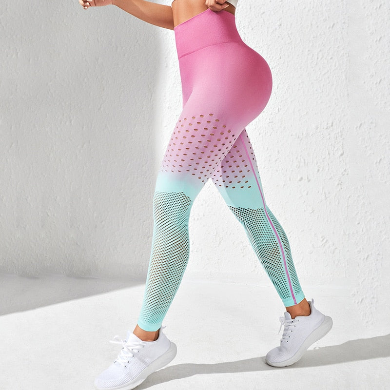 High Waist Push Up Seamless Gym Yoga running Leggings