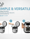 Programmable Rice &amp; Grain Cooker, Steamer Rice cooker