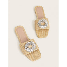 Load image into Gallery viewer, Flat Braided  Casual Sandals
