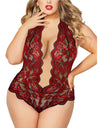 Plus Size Sexy Lingerie Bodysuit