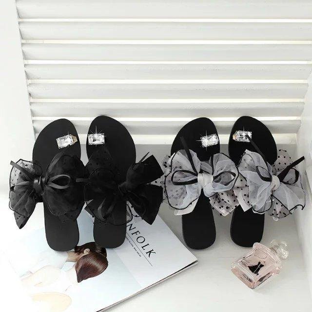 Cute Bowtie Non-Slip Sandals