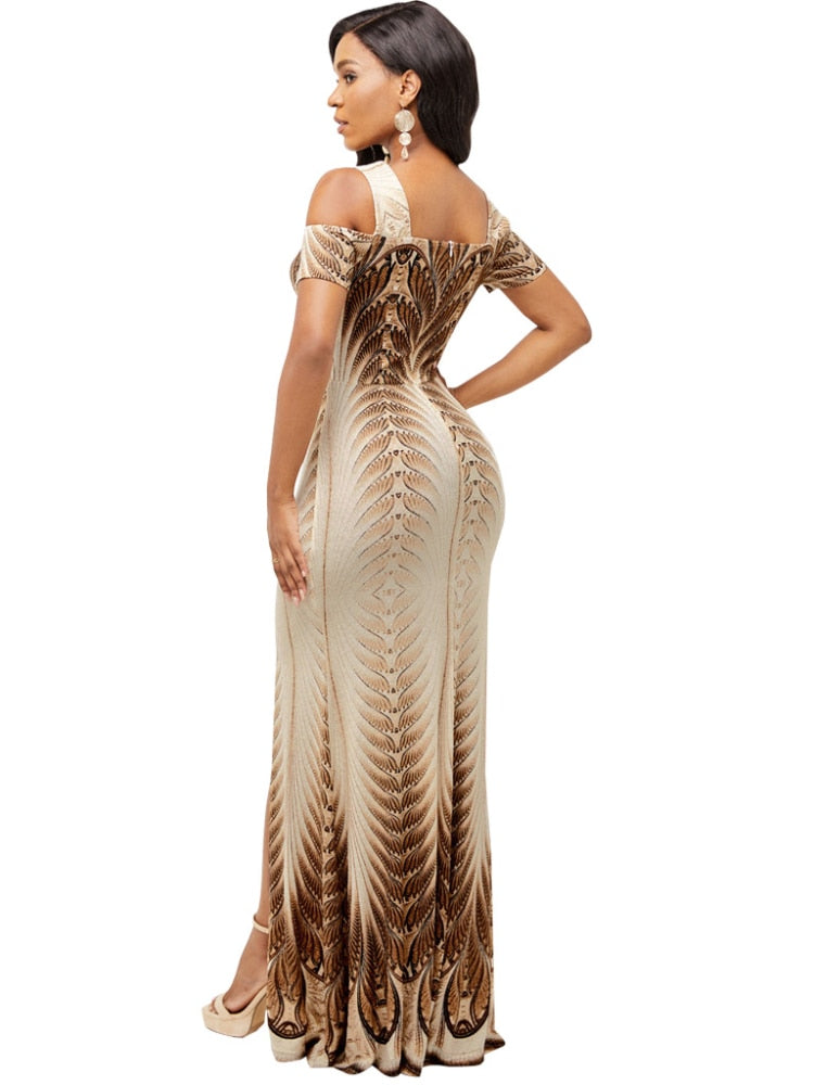 Sexy Butterfly Print Dress