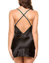 Sexy Silk Satin Night Dress