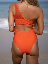 Load image into Gallery viewer, Sexy One Shoulder One Piece Swimsuit
