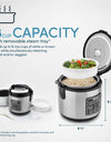 Programmable Rice &amp; Grain Cooker, Steamer Rice cooker