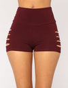 High Waist Push Up Gym Workout Fitness Shorts