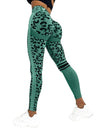 High Waist Leopard Seamless butt-lifting workout leggings