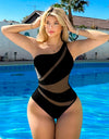 Sexy One Shoulder One Piece Swimsuit