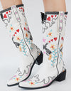Mid Calf Western Cowgirl/cowboy Women Boots