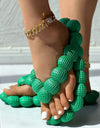Outdoor Soft Bubble Flip Flops