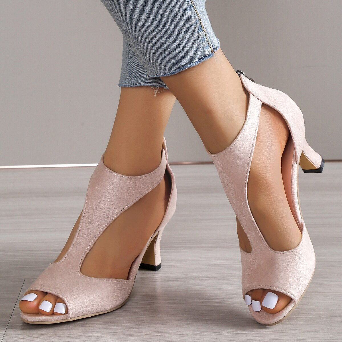 Ladies Casual Comfortable Platform Pumps