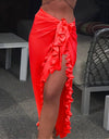 Long Maxi Chiffon Skirt