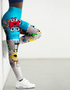 High Waist 3D Cartoon Printed Gym Yoga Leggings