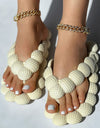 Outdoor Soft Bubble Flip Flops