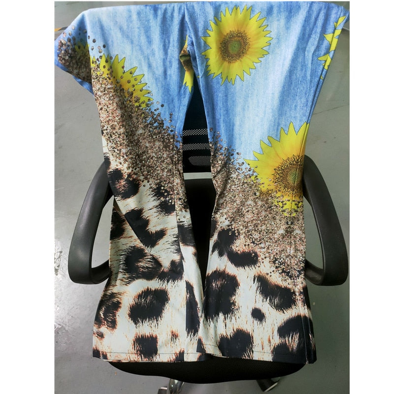 Casual Wide Leg Design Jeans