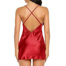 Load image into Gallery viewer, Sexy Silk Satin Night Dress
