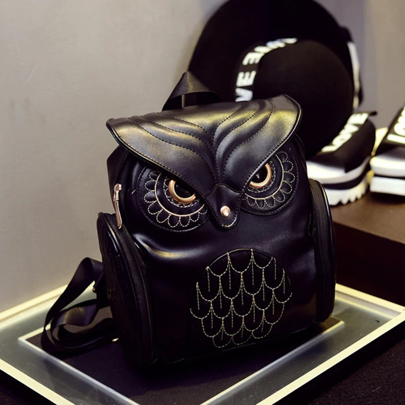 Fashionable And Cute Owl Travel Backpack