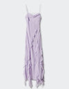 Backless Split Camisole Summer Sundress