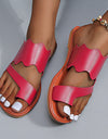 Women Flats Clip-toe Sandals
