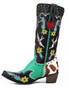 Mid Calf Western Cowgirl/cowboy Women Boots